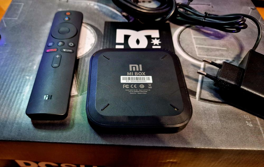 Xiaomi Mi Box S 4K UltraHD Super Stan Komplet
