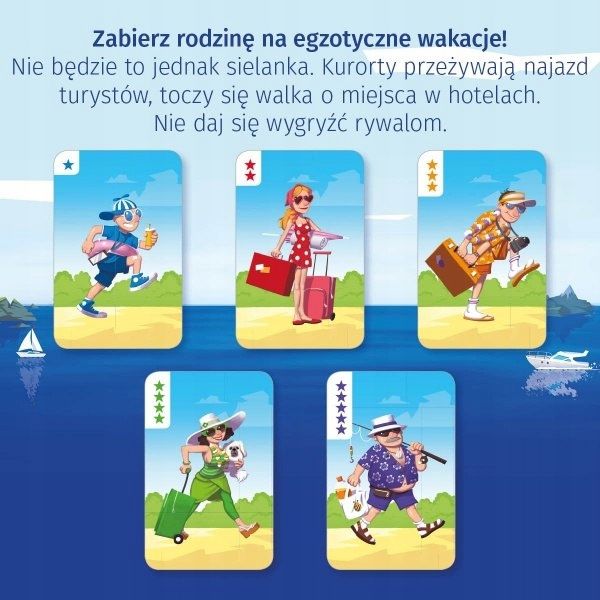 Gra planszowa Najazd turystów Nasza Księgarnia