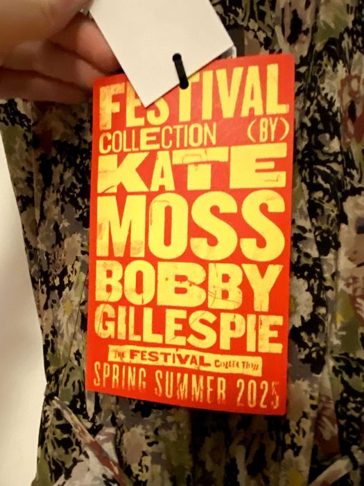 ZARA x KATE MOSS |exclusive silk| M