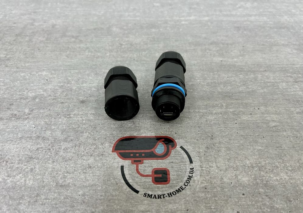 IP68 соединитель RJ 45 уличный для витой пары RJ-45 водонепроницаемый