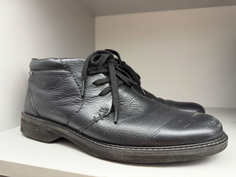 ECCO чоловічі шкіряні черевики Gore-Tex демісезонні 44