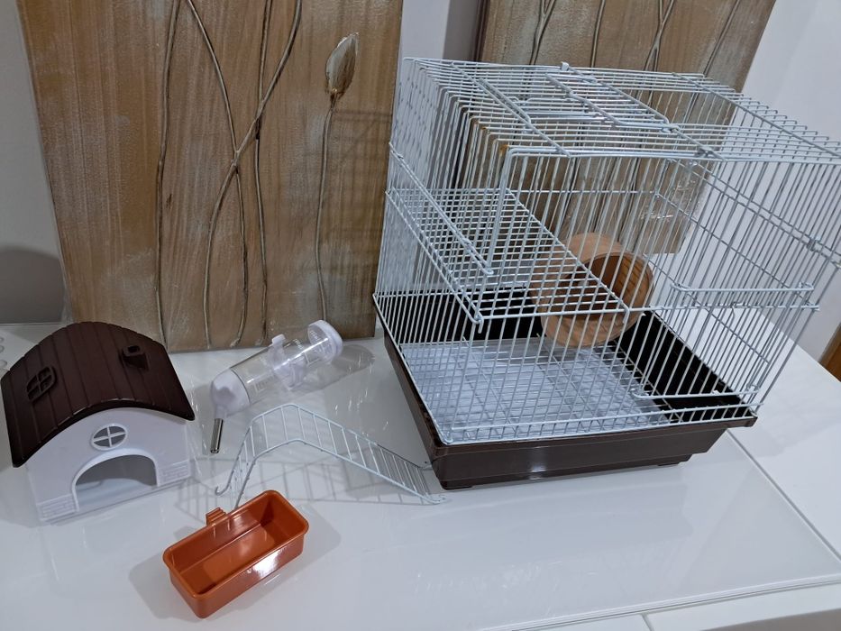 Jaula de hamster+ acessórios