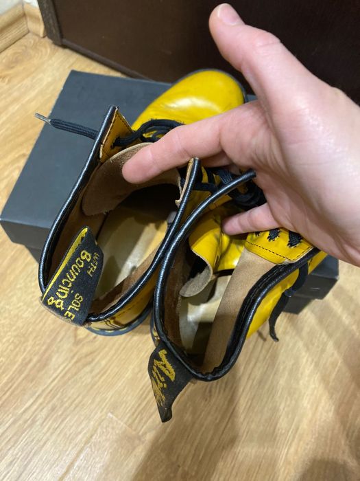Martensy Martens buty 40/41 kolor żółty miodowy