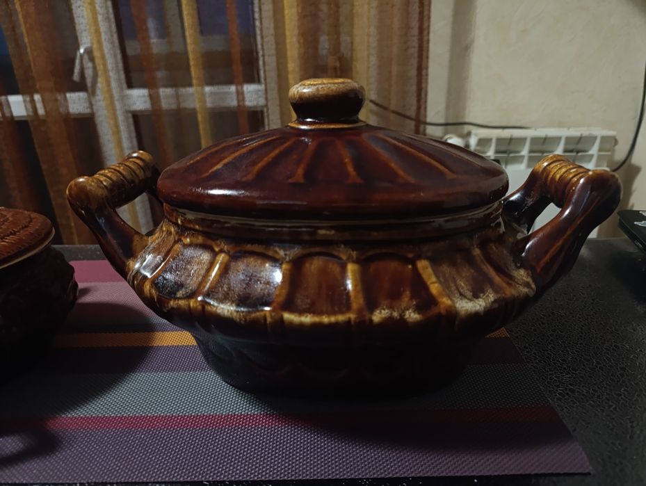 Глиняний посуд набір