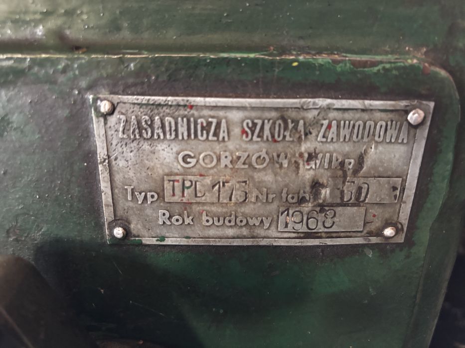 Sprzedam tokarke TPD175