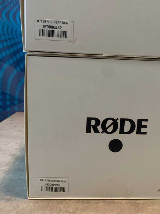 Мікрофон Rode NT1 5th Gen Black/Silver • Новий • Запакований