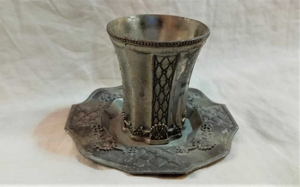 Copo Pires Ritual Judaíco Kiddush