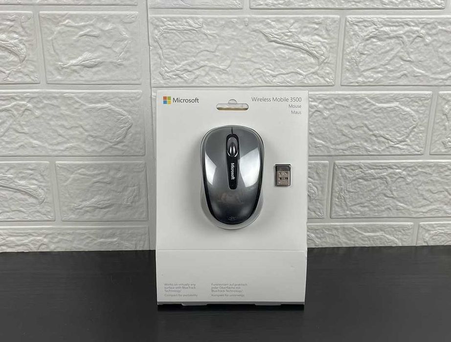 Мишка бездротова Microsoft Wireless Mobile Mouse 3500 GMF-00008 | BlueTrack |