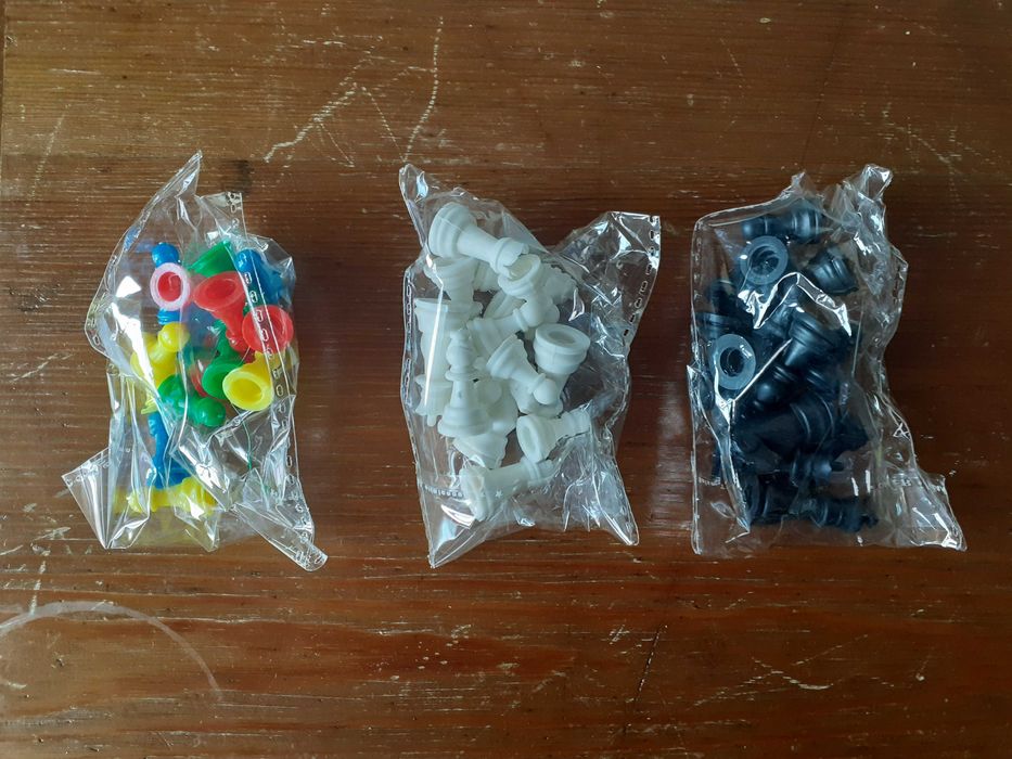 2 in 1 xadrez e parchis