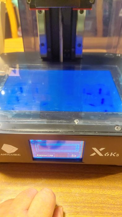 Impressora 3d de resina anycubic