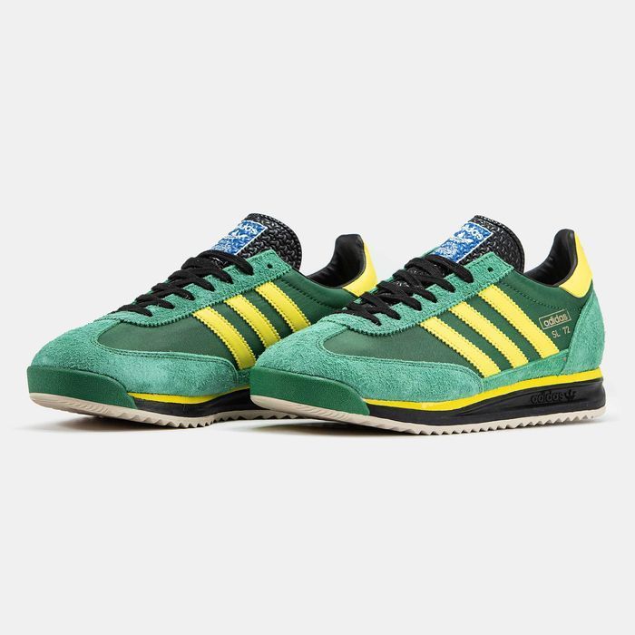 Мужские кроссовки Adidas SL '72 Green. 40-46