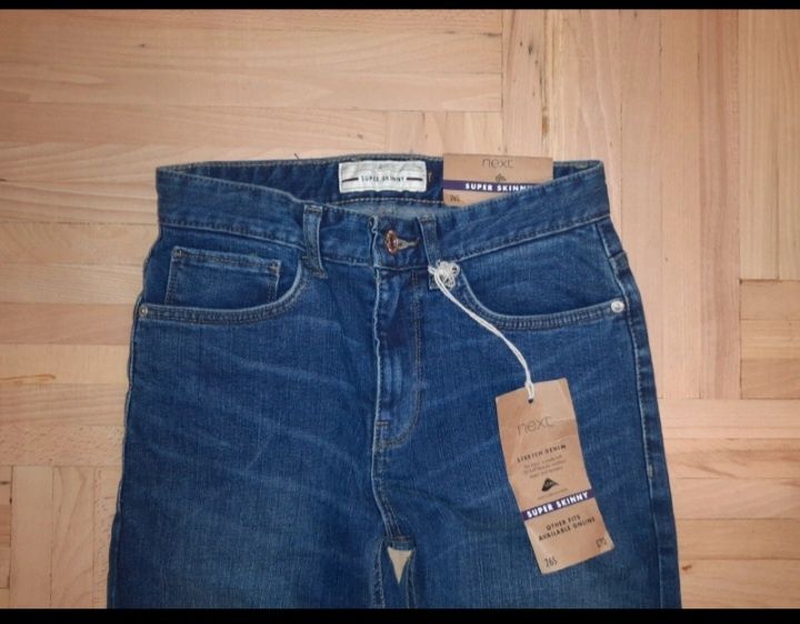 Nowe Jeansy Next Super Skinny