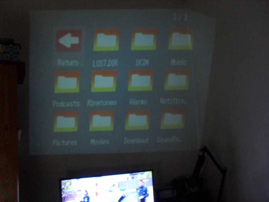 Mini Projektor LED YG300Pro Full HD USB HDMI Przenośny Zestaw Pilot