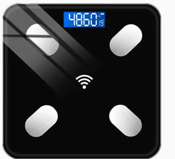 Waga łazienkowa bluetooth smart 25w1 180kg analityczna + metr