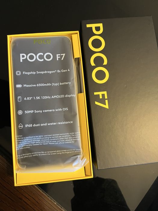 Poco F7 (Marcus Tech) - Apenas 1 dia de uso - Impecável!