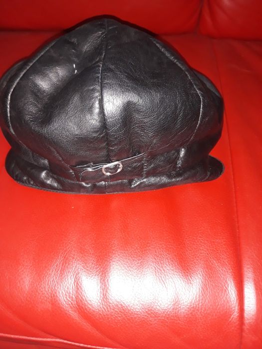 Кожаная мужская крепка