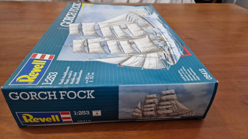 modelismo kit Gorch fock 1:253 Barco kit, miniatura