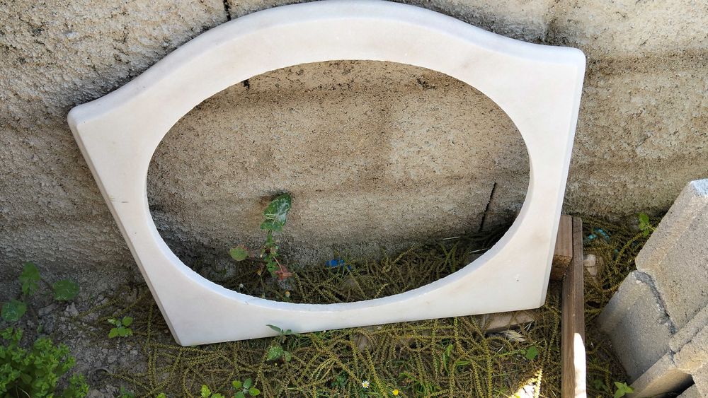 Lavatórios e pedras