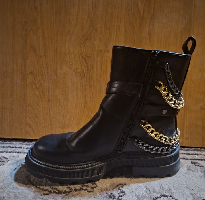 Botki damskie ocieplane