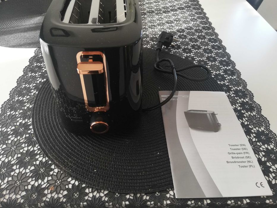 Toster Emerio czarny 700 W Wola Prażmowska •