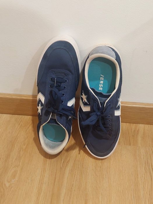 Converse courtlandt ox blue