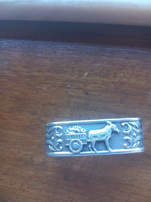 Argola  em prata
