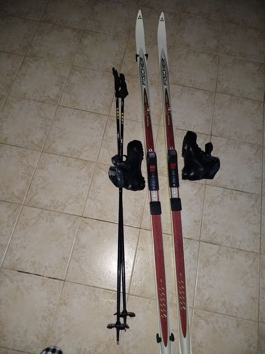 Лыжи Фишер с ботинками