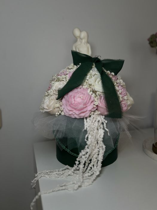 Flowerbox ze świec sojowych