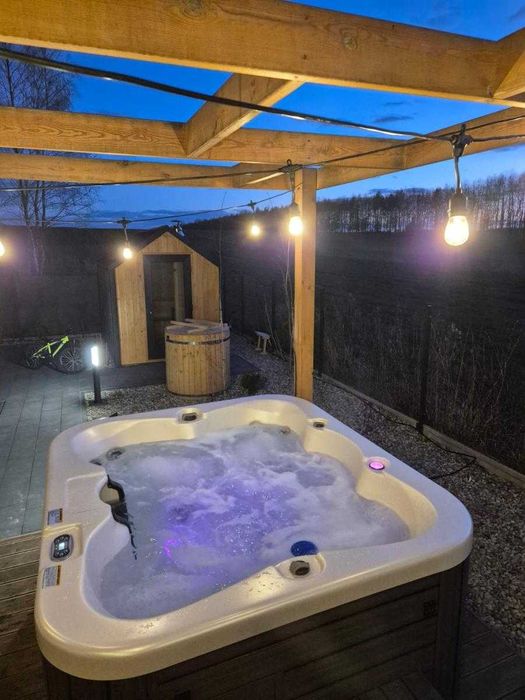 Domek na wynajem z sauną i jacuzzi Joniec.  Wolny weekend 19-21