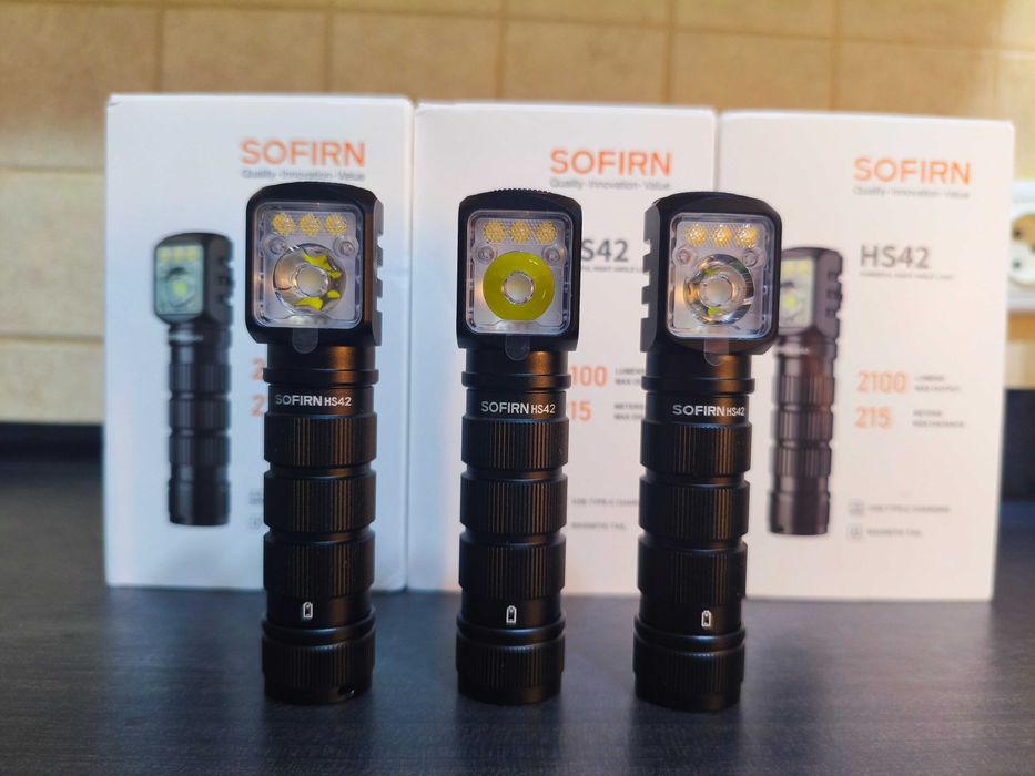 EDC ліхтарикі WUBEN G5 , SOFIRN ST10  SR23 HS42 HS43