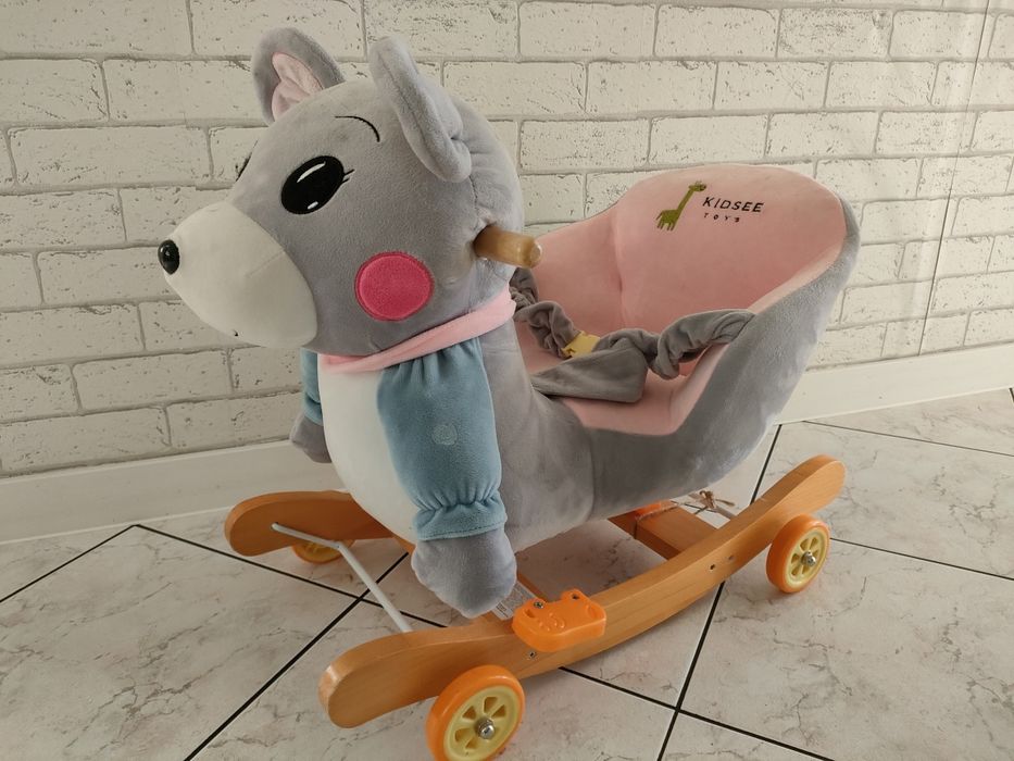 Jeździk, bujak miś