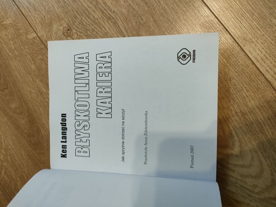 Błyskotliwa kariera książka