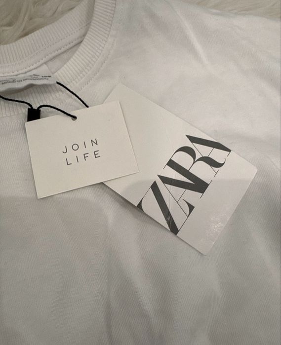 Футболка Zara біла