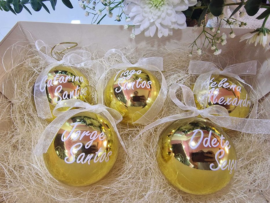 Bolas de Natal Personalizadas