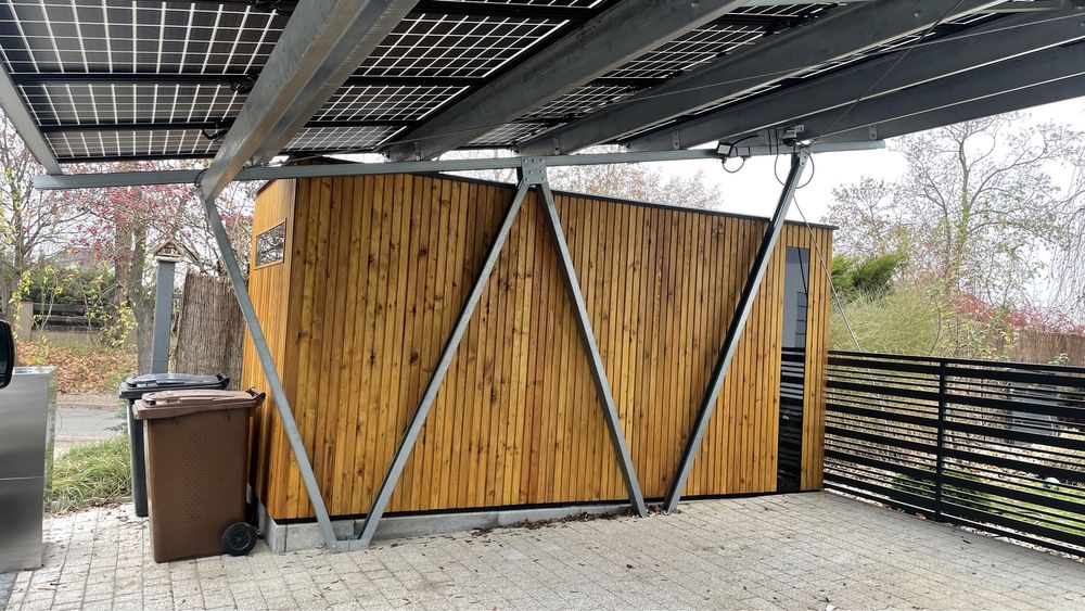 Domek narzędziowy Modrzew