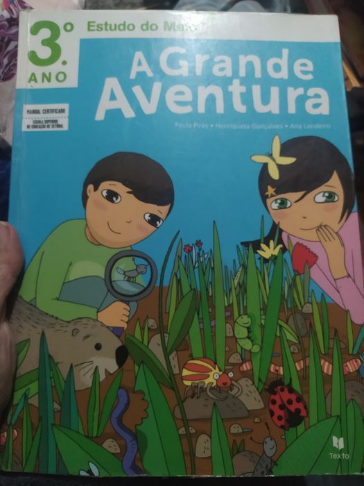 Manual a grande aventura 3° ano estudos do meio- portes grátis