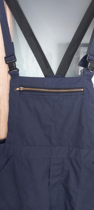 Granatowe ogrodniczki męskie,Watsons,r.XL