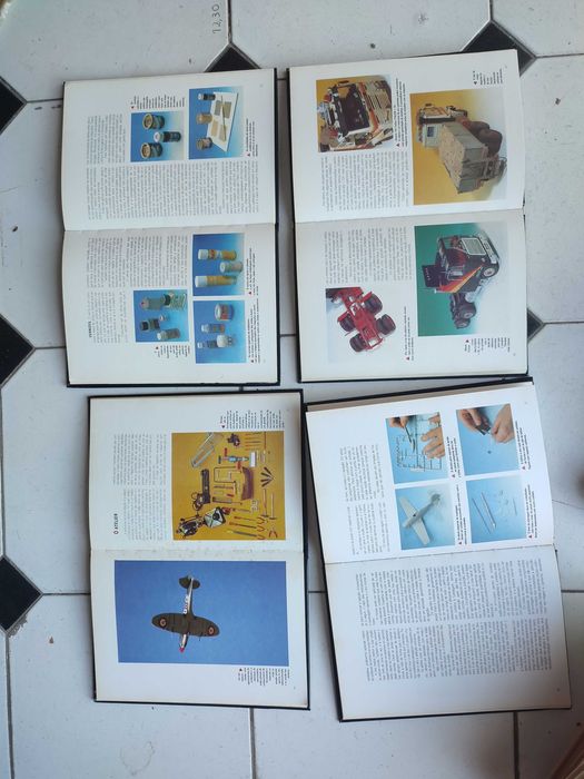 Grande Enciclopédia do Modelismo - 4 volumes