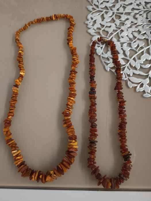 Naszyjniki z bursztyna naturalnego