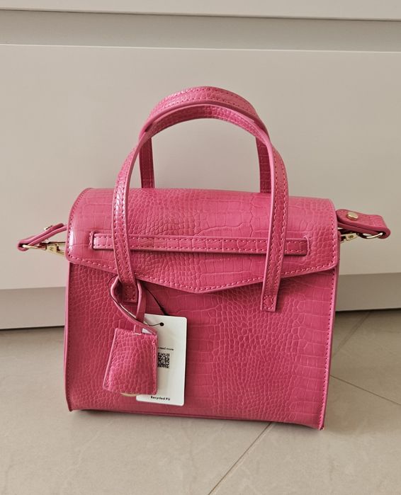 Kappahl torebka nowa różowa do ręki i przez ramię