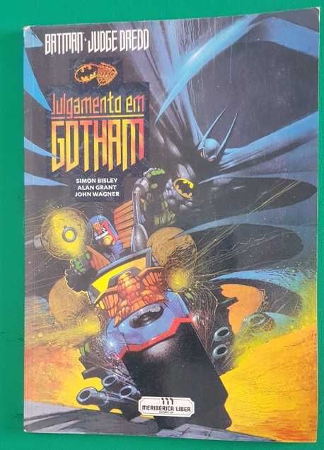 Batman & Judge Dredd - Julgamento em Gotham - Simon Bisley & Alan Grant & John Wagner