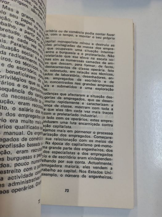 A classe operária irá desaparecer?, de N. Gaouzner