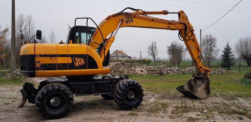 Usługi koparką prace ziemne koparka JCB JS145,JS131, wykopy melioracja