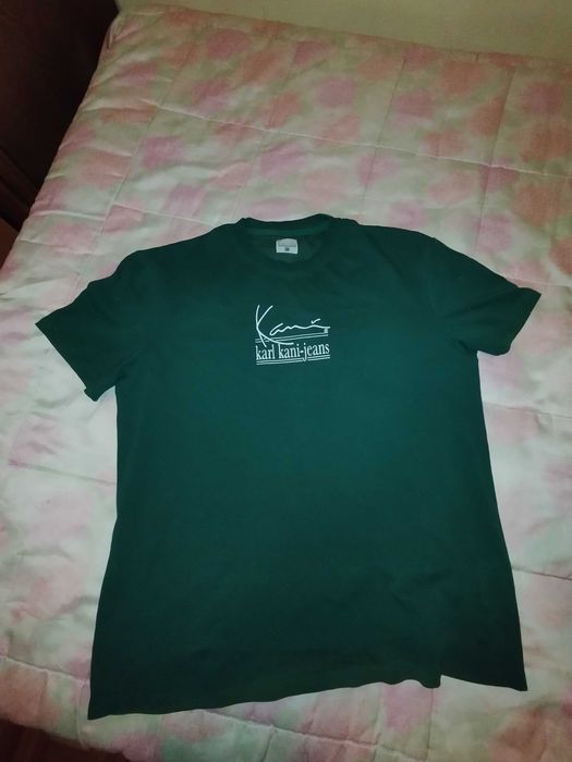 green t-shirt karl kani