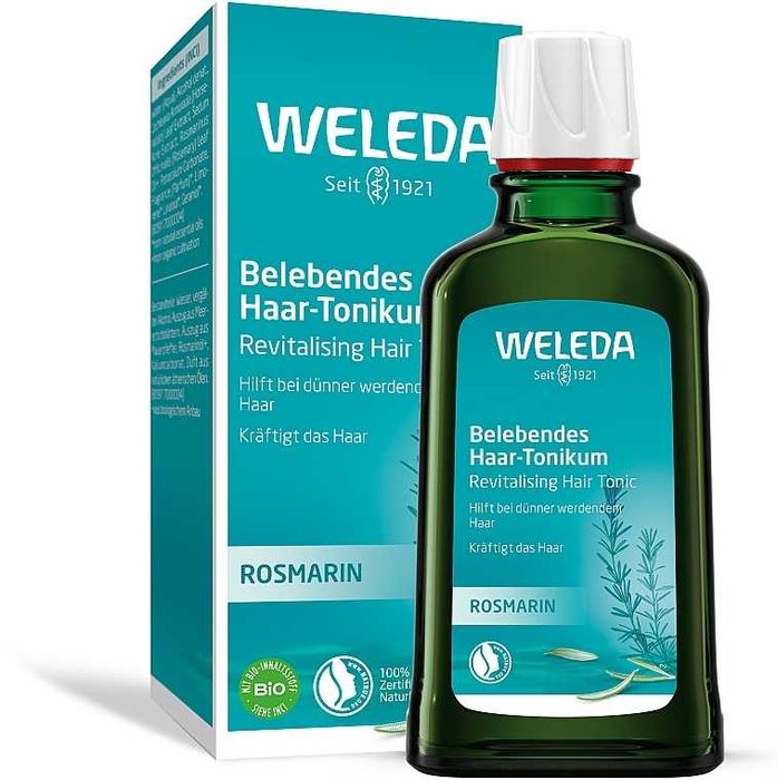 Weleda rosemary тоніс+аппликатор+пипетка,100 ml+1(6ml)+1 (3ml)
