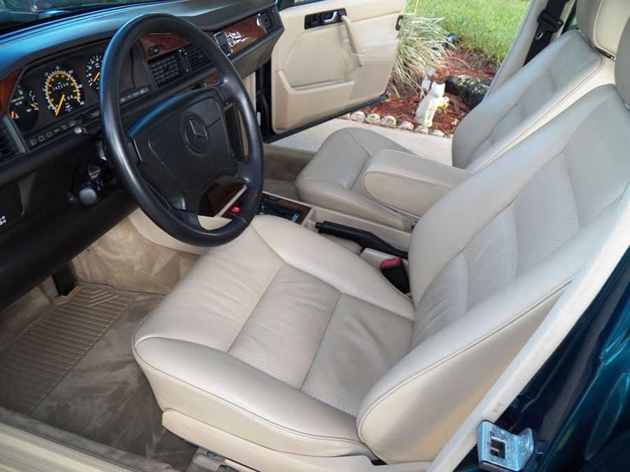 Fotele skórzane mercedes 190e w201