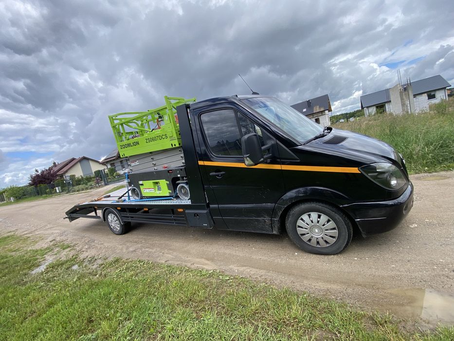 POMOC DROGOWA Laweta Przewóz pojazdów i maszyn Transport 24/7 Tanio