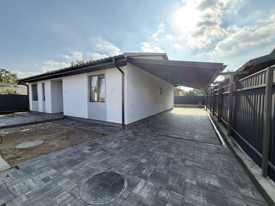 Будинок 97м +тераса ГАЗ з РЕМОНТОМ + навіс+ 5 с на вул.РЕПІНА м. Бориспіль
