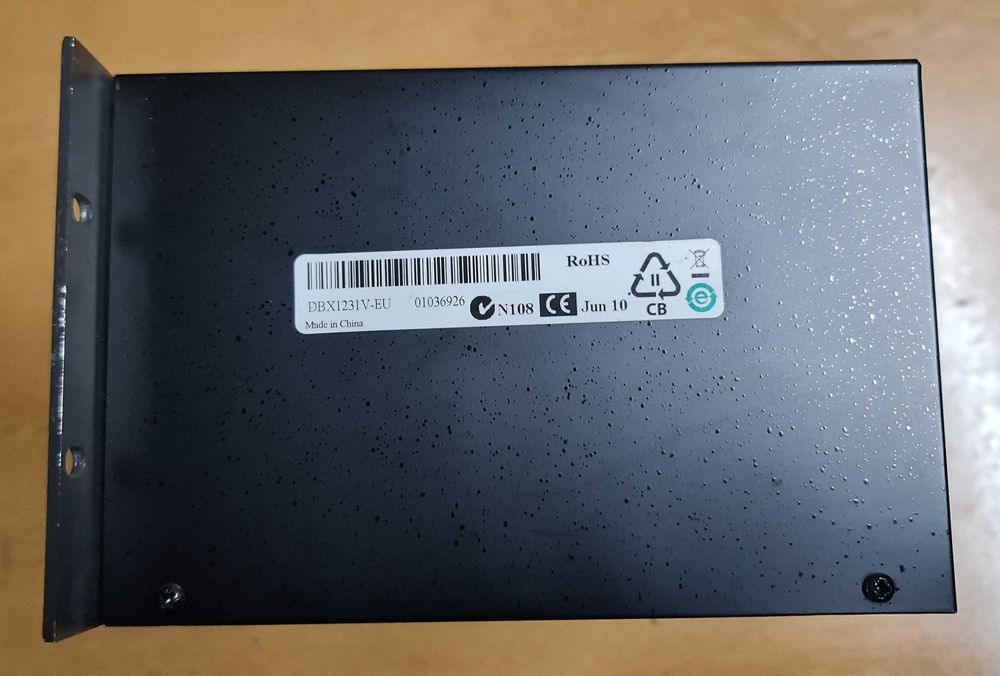 Equalizer, korektor graficzny DBX 1231 - 2 kanały, 31 pasm