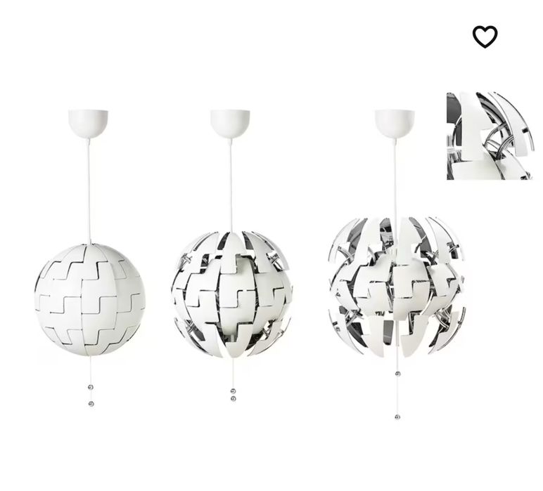 Ikea ps Candieiro com 52cm